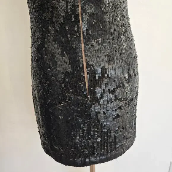 Needle And Thread Art Deco Beaded Dress Flapper Women Black Glam Event 2 - Picture 9 of 16